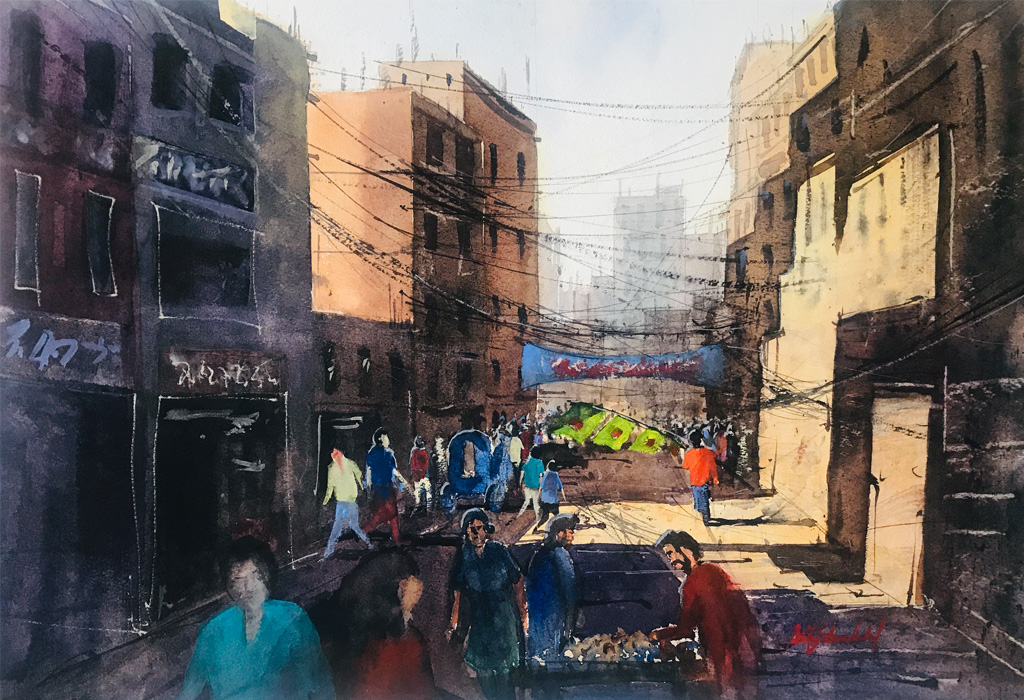 alley